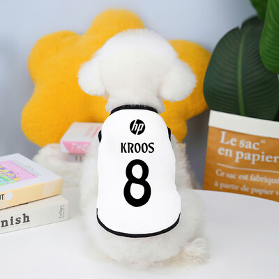 Vesta cu imprimeu grafic pentru fotbal, calul regal, cu bloc de poliester, respirabilă, potrivită pentru interior, pisici și câini buldog francez