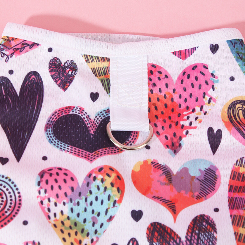 Vasaros katės šunų drabužiai Kvėpuojantys šunų liemenės šuniukai katės Animacinių filmų liemenės Greitai džiūstančios Čihuahua Mopso sportiniai marškiniai Naminių gyvūnėlių marškinėlių kostiumas