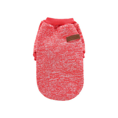 Haina caldă pentru câini Cățeluș Câini Pisici Pulover Hanoră pentru animale de companie Haina de pluș Chihuahua Pug Costum de buldog francez Jachetă Yorkshire