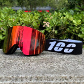 2024 Ochelari de schi magnetici cu două straturi noi, lentile polarizate, ochelari de schi anti-aburire UV400 pentru snowboard, bărbați, femei, ochelari de schi Ochelari