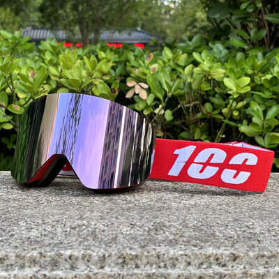 2024 Ochelari de schi magnetici cu două straturi noi, lentile polarizate, ochelari de schi anti-aburire UV400 pentru snowboard, bărbați, femei, ochelari de schi Ochelari