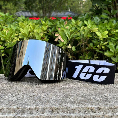 2024 Ochelari de schi magnetici cu două straturi noi, lentile polarizate, ochelari de schi anti-aburire UV400 pentru snowboard, bărbați, femei, ochelari de schi Ochelari