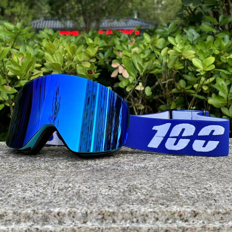 2024 Ochelari de schi magnetici cu două straturi noi, lentile polarizate, ochelari de schi anti-aburire UV400 pentru snowboard, bărbați, femei, ochelari de schi Ochelari