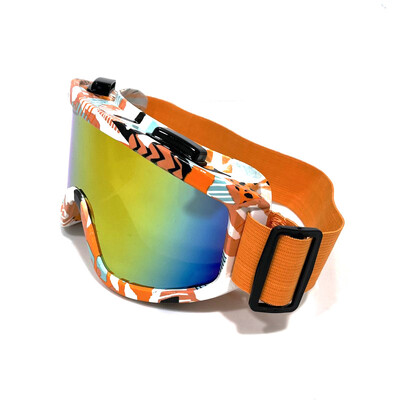 Ochelari de schi cu cadru mare, cu lentile colorate, lentile anti-coliziune, anti-orbire, sport în aer liber, snowboard pentru snowboarding, schi