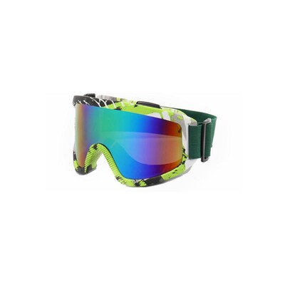 Ochelari de schi cu cadru mare, cu lentile colorate, lentile anti-coliziune, anti-orbire, sport în aer liber, snowboard pentru snowboarding, schi