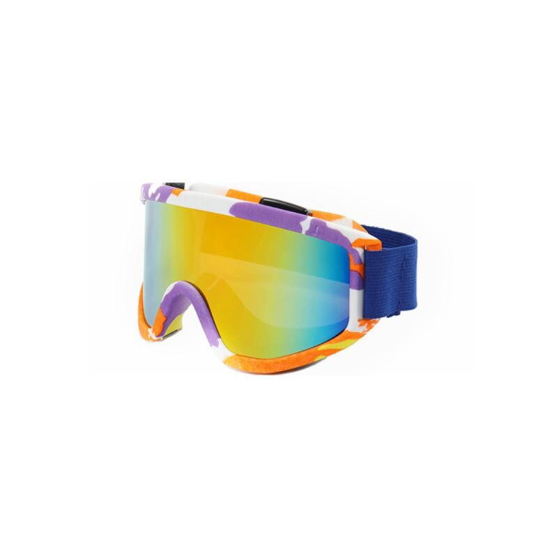 Ochelari de schi cu cadru mare, cu lentile colorate, lentile anti-coliziune, anti-orbire, sport în aer liber, snowboard pentru snowboarding, schi