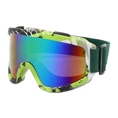 Slidinėjimo aksesuarai Žieminiai slidinėjimo akiniai žieminiai lauko slidinėjimo akiniai Dvisluoksniai lęšiai Nuo rasojimo sniego akiniai nuo saulės vyrams, skirti važinėti dviračiu