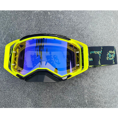 Motokroso akiniai Motociklų Akiniai Akiniai Šalmas MX Moto Dirt Bike ATV Slidinėjimas Lauko Sportas Stiklinis Motoroleris Googles Kaukė Dviračių sportas