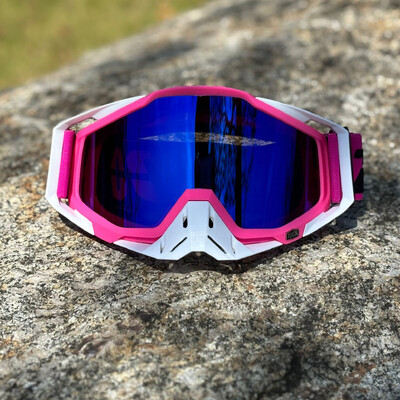 Γυαλιά μοτοσυκλέτας Γυαλιά Motocross MTB ATV MX Γυαλιά εκτός δρόμου Αφαιρούμενοι φακοί Αντιανεμική προστασία UV Ποδηλασία εξωτερικού χώρου