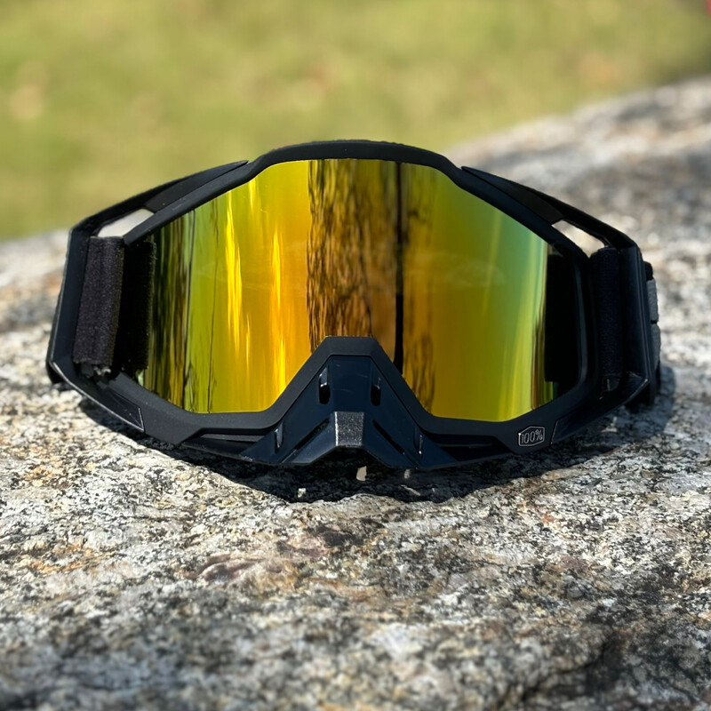 Ochelari de protecție de motocicletă Ochelari de motocross MTB ATV MX Ochelari de protecție off-road Mască Lentile detașabile Protecție UV Rezistent la vânt Ciclism în aer liber