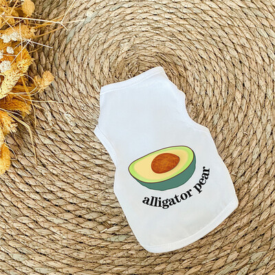 Naminių šunų drabužiai mažiems šunims Poliesterio katės liemenė Naminių gyvūnėlių drabužiai su raštu Čihuahua Bulldogs šuniuko kostiumo marškinėliai