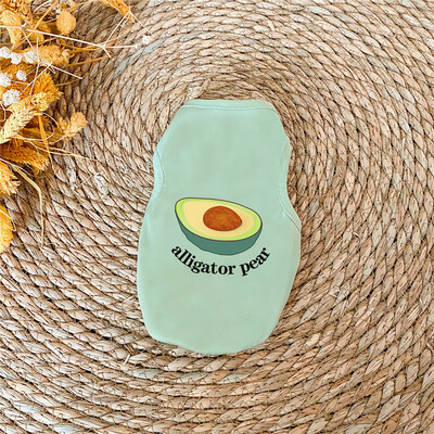 Naminių šunų drabužiai mažiems šunims Poliesterio katės liemenė Naminių gyvūnėlių drabužiai su raštu Čihuahua Bulldogs šuniuko kostiumo marškinėliai