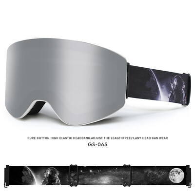 Мъжки, дамски ски очила Двуслойни против замъгляване HD очила за ски сняг Професионални очила за сноуборд очила Ветроустойчиви очила