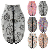 Žieminiai šunų drabužiai Šiltas letenų raštas augintinio paltas mažiems šunims šuniukui Vilnos striukė Drabužiai Čihuahua prancūzų buldogas Jorkšyras