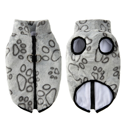 Žieminiai šunų drabužiai Šiltas letenų raštas augintinio paltas mažiems šunims šuniukui Vilnos striukė Drabužiai Čihuahua prancūzų buldogas Jorkšyras