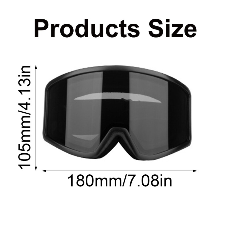 Ochelari de schi sport Y1UB pentru femei și bărbați, ochelari de zăpadă rezistenți la ceață, ochelari de sport pentru sport în aer liber, ciclism, motocicletă, snowboarding