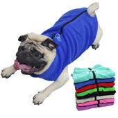 Žieminiai šunų drabužiai Minkšta vilna Čihuahua striukė Prancūzų buldogo paltas mažam ir vidutiniam šuniui katės šilta liemenė šuniukas mopsas augintinio drabužiai