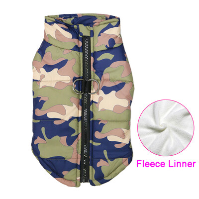 Žiemos šilta, vandeniui atspari striukė mažiems ir vidutiniams dideliems šunims Drabužiai Čihuahua liemenė Labradoro prancūzų buldogų kostiumai, drabužiai naminiams gyvūnėliams