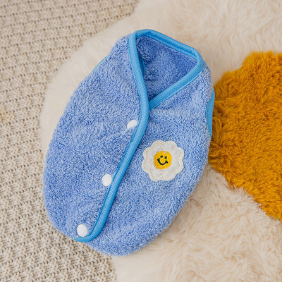 Minkšti vilnoniai naminių šunų drabužiai mažiems ir vidutiniams šunims žiemai šilti šuniuko katės liemenė Čihuahua striukė Teddy Yorkie Shih Tzu liemenė