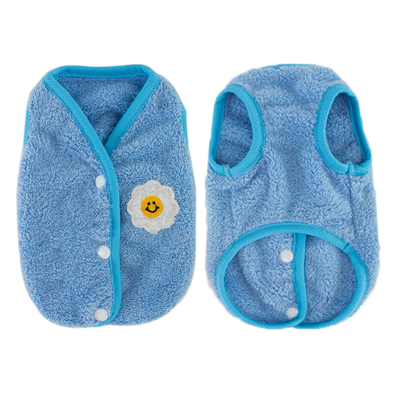 Minkšti vilnoniai naminių šunų drabužiai mažiems ir vidutiniams šunims žiemai šilti šuniuko katės liemenė Čihuahua striukė Teddy Yorkie Shih Tzu liemenė