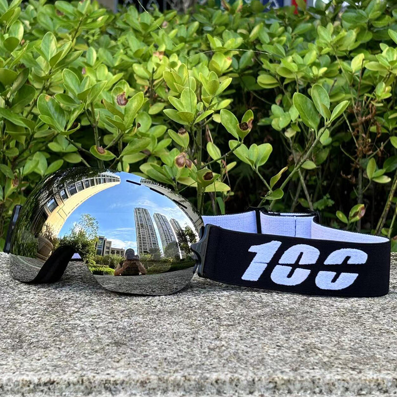 Ochelari de schi ușori, rezistenți la vânt, anti-aburire Mască de schi mare Ochelari de schi, bărbați, femei, ochelari de snowboard pentru zăpadă