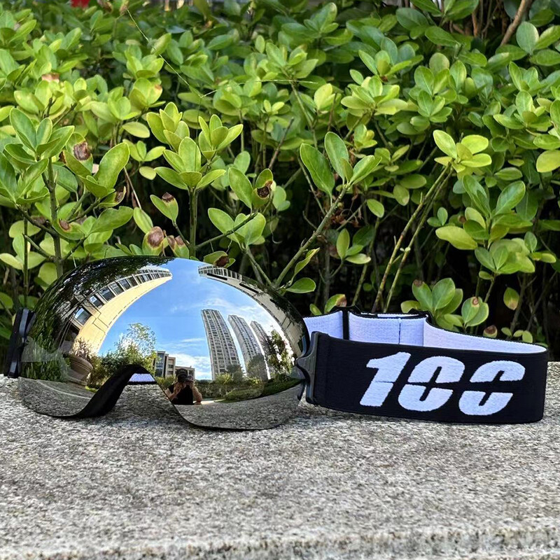 Ochelari de schi ușori, rezistenți la vânt, anti-aburire Mască de schi mare Ochelari de schi, bărbați, femei, ochelari de snowboard pentru zăpadă