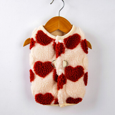 Meleg vastag kölyökkutya pulóver kiskutyáknak Téli kisállatruhák csattal Pomerániai uszkár kabátok Kardigán kabalák ruházat