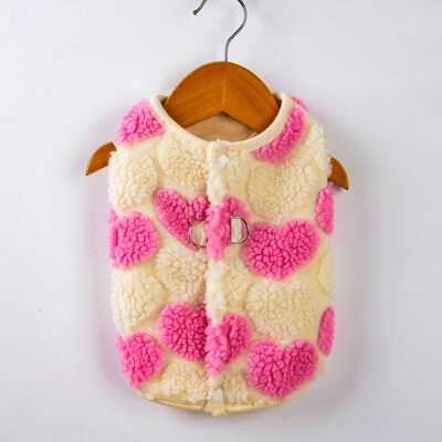 Meleg vastag kölyökkutya pulóver kiskutyáknak Téli kisállatruhák csattal Pomerániai uszkár kabátok Kardigán kabalák ruházat