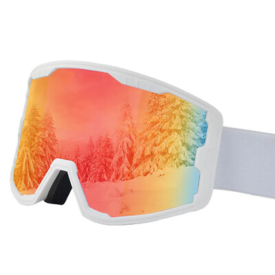 2025 Нови магнитни женски очила за мотокрос Спортни противозамъгляващи мъжки ски очила Планински жени Сняг Googles Открит мъжки мото маски