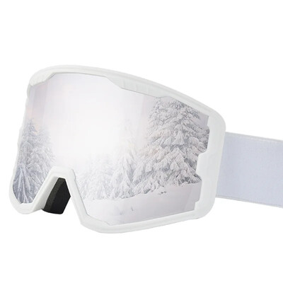 2025 Нови магнитни женски очила за мотокрос Спортни противозамъгляващи мъжки ски очила Планински жени Сняг Googles Открит мъжки мото маски