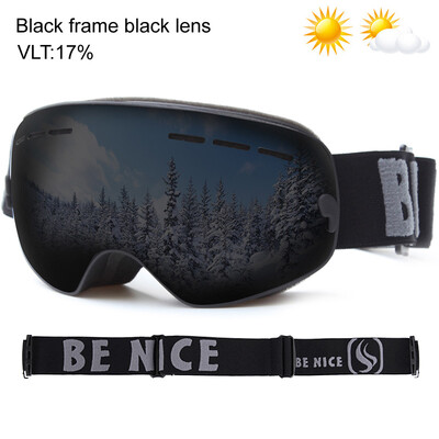 Ochelari de schi UV400 anti-aburi Ochelari de snowboard cu lentila dubla Ochelari de zapada Masca de schi Iarna Copii Ochelari de schi Ochelari pentru copii