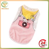 Vasaros ploni naminio šuns šuniuko drabužiai Kvėpuojanti šunų liemenė mažiems ir vidutiniams dideliems šunims Patogūs drabužiai katėms Šuns kostiumas šuniui marškinėliai