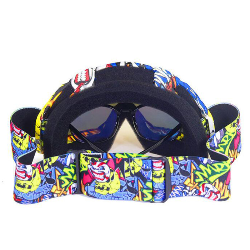 Spalvingi Graffiti Motocross Akiniai Dviračių Lenktynės Slidinėjimo Lauke Sporto Šalmas Akiniai Dviračių Akiniai Motociklų Akiniai