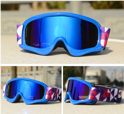 Slidinėjimo akiniai vaikams Dvigubi Anti-ras UV400 Vaikai 3-12 m. Akiniai Sniego akiniai Lauko Sportas Merginos Berniukai Slidinėjimas snieglente