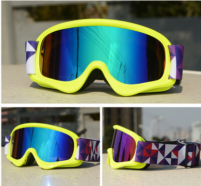 Slidinėjimo akiniai vaikams Dvigubi Anti-ras UV400 Vaikai 3-12 m. Akiniai Sniego akiniai Lauko Sportas Merginos Berniukai Slidinėjimas snieglente