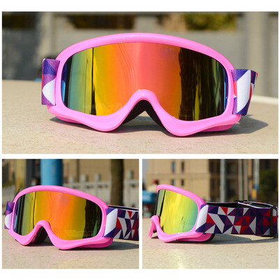 Slidinėjimo akiniai vaikams Dvigubi Anti-ras UV400 Vaikai 3-12 m. Akiniai Sniego akiniai Lauko Sportas Merginos Berniukai Slidinėjimas snieglente
