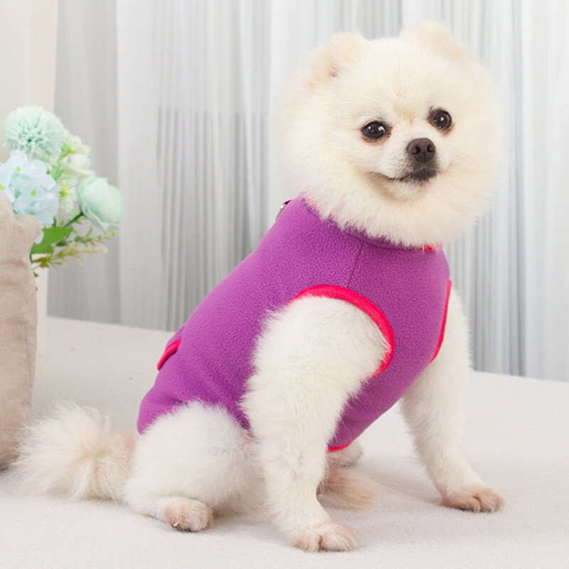 Haina caldă pentru câini, toamnă iarnă, pisică, costum pentru animale de companie, vestă cu caniche cu inel de remorcare pentru chihuahua, haine pentru pudel, jachetă pentru buldog francez