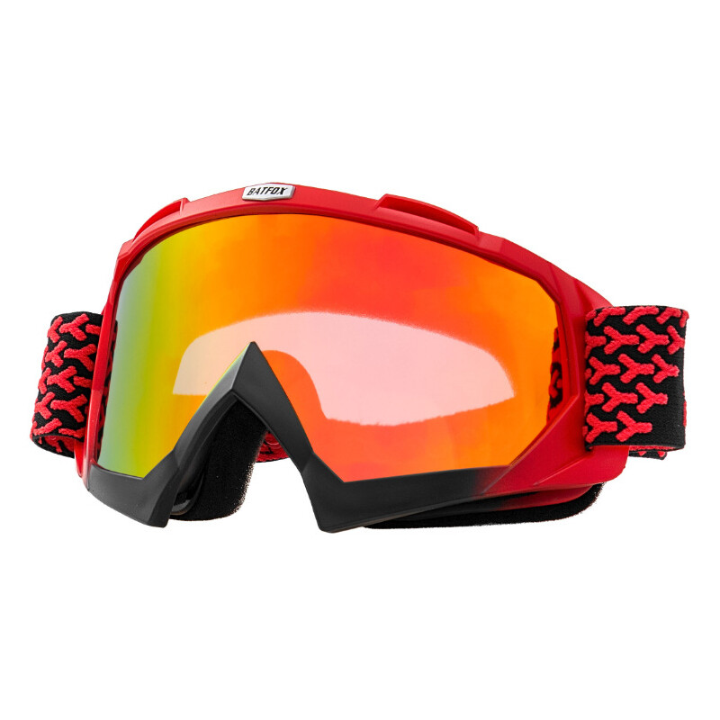 BATFOX padengti gradiento slidinėjimo akiniai, atsparūs lenkimui ir formos pokyčiams F816