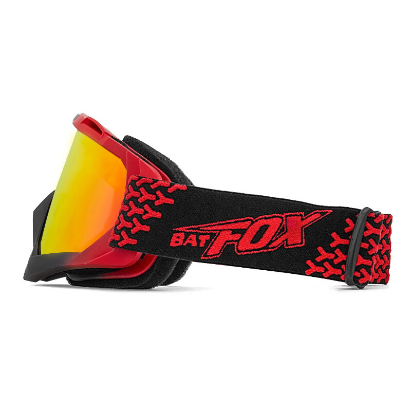 BATFOX padengti gradiento slidinėjimo akiniai, atsparūs lenkimui ir formos pokyčiams F816