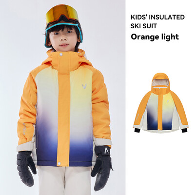 VECTOR Ski Profesionali Vaikiška Slidinėjimo Striukė Šilta Neperšlampama Berniukams Mergaitėms Lauko Slidinėjimas Slidinėjimas Snieglente Žiemos Slidinėjimas Vaikams