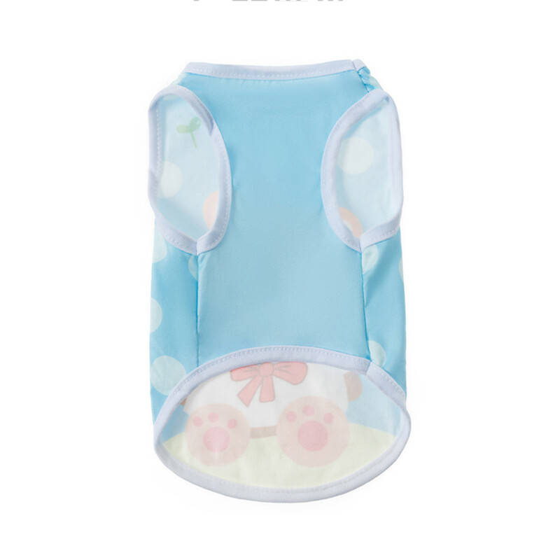 Vasaros šuniuko liemenė mažiems šunims Gyvūnai Spausdinti Drabužiai naminiams gyvūnėliams Jorkšyro šnaucerio mopso marškinėliai maskotai Kostiumas ropa para perro