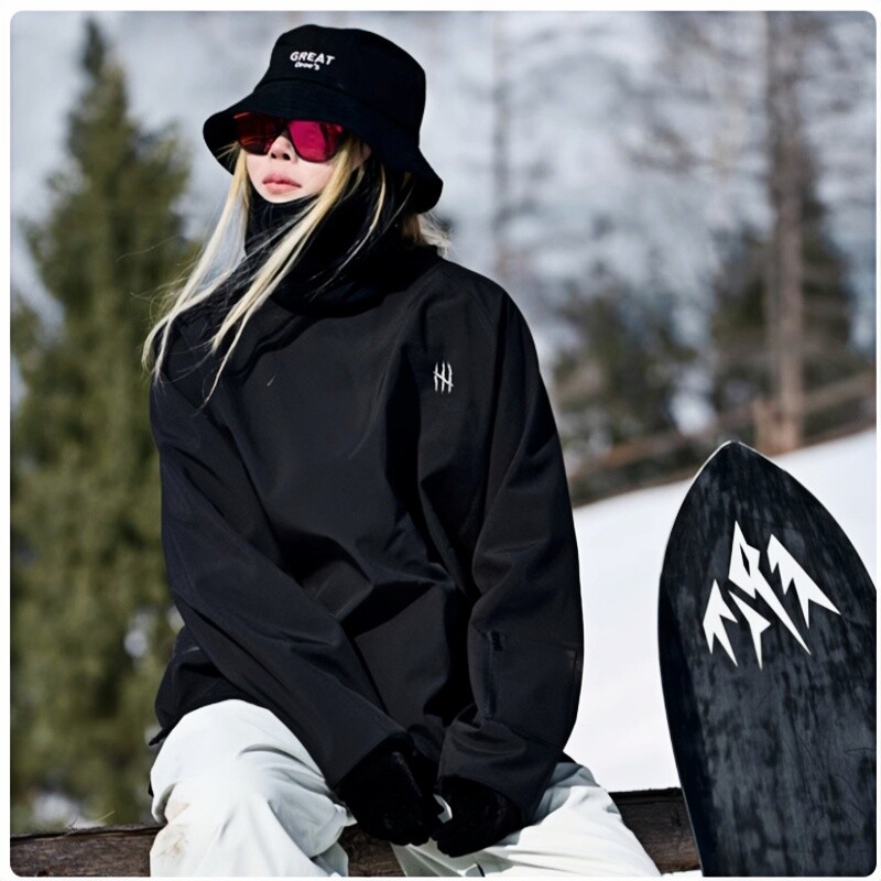 APVCX Hanorac de schi cald pentru bărbat și femeie, iarna 2025, impermeabil, respirabil, haine de zăpadă, jachetă sport pentru schi pentru bărbați și femei