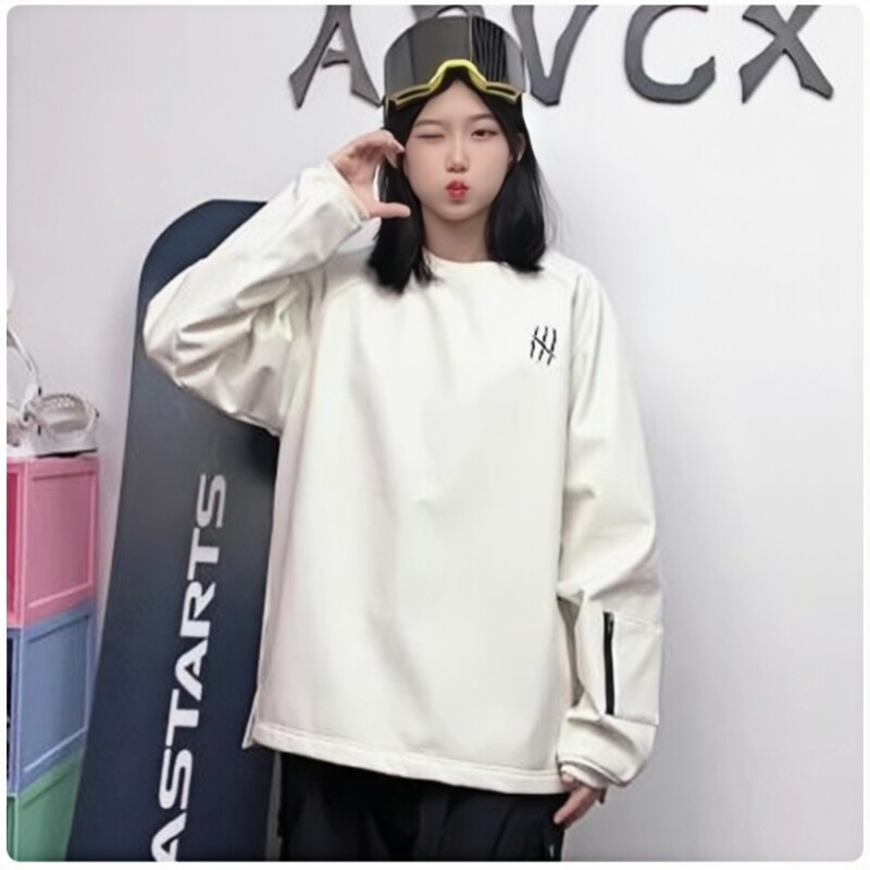 APVCX Hanorac de schi cald pentru bărbat și femeie, iarna 2025, impermeabil, respirabil, haine de zăpadă, jachetă sport pentru schi pentru bărbați și femei