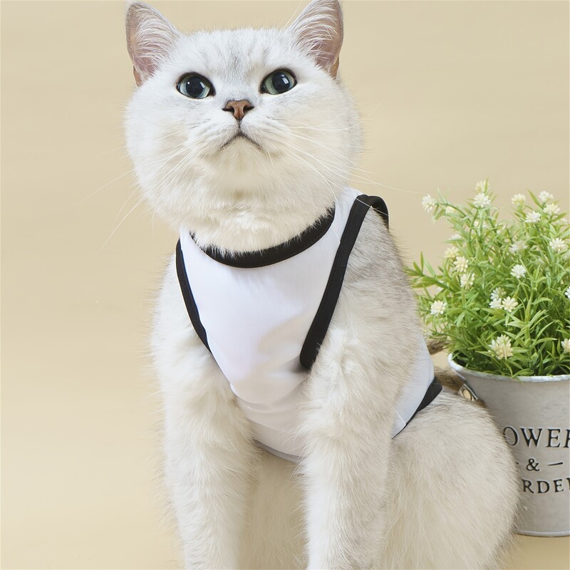 Kisállatruházat: kutya- és macskamellény Könnyű, légáteresztő, kényelmes, egyszerű, nagyvonalú, friss és aranyos, minden évszakban megfelelő