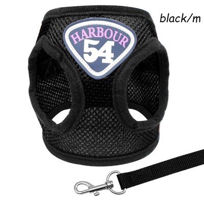 Vestă pentru câini reglabilă de culoare solidă Lesă frânghie reflectorizant pentru animalele de companie pentru plimbare în aer liber, guler de nailon pentru pisici de zi cu zi