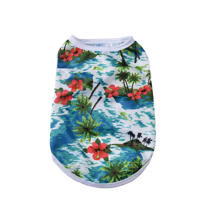 Nyári kutyamellény kis közepes méretű kutyáknak macskáknak kültéri, légáteresztő, hangulatos kölyökkutya ujjatlan ruhák maci mopsz bulldog ruházat