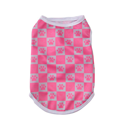 Nyári kutyamellény kis közepes méretű kutyáknak macskáknak kültéri, légáteresztő, hangulatos kölyökkutya ujjatlan ruhák maci mopsz bulldog ruházat