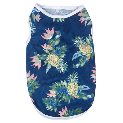 Nyári kutyamellény kis közepes méretű kutyáknak macskáknak kültéri, légáteresztő, hangulatos kölyökkutya ujjatlan ruhák maci mopsz bulldog ruházat