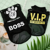 Haine pentru câini pentru animale de companie Jersey de vară pentru animale de companie Vestă pentru pisici pentru animale de companie Tricou respirabil pentru câini pentru costum de animale de companie