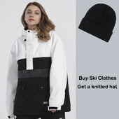 Šilti snieglenčių drabužiai nuo vėjo nepralaidūs moteriški sportiniai kostiumai lauko sniego striukė Žiemos sportui Vyriški kalnų slidinėjimo paltai su gobtuvu, moteriški viršutiniai drabužiai